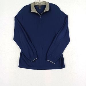 H&H Sweater Cotton Cashmere Blend Men's Sz S